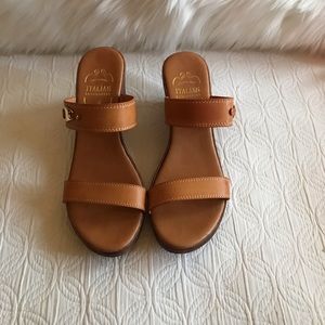 Italian Shoemakers Wedge Sandals